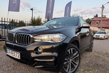 Bmw X6  M50D (380 ps ) Salon Polska / Reg. Serwis!